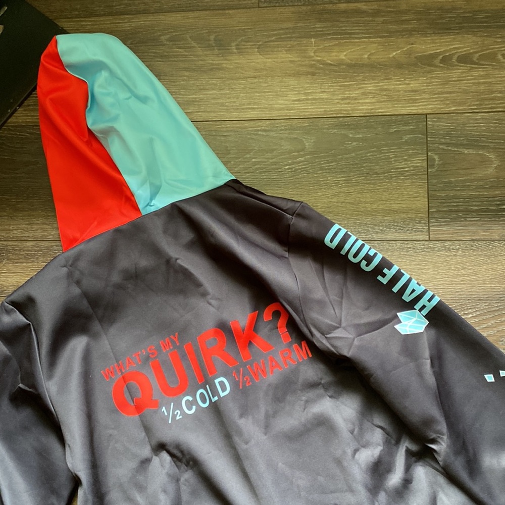 My hero academia half hot half cold Hoodie - Picture 6 of 16